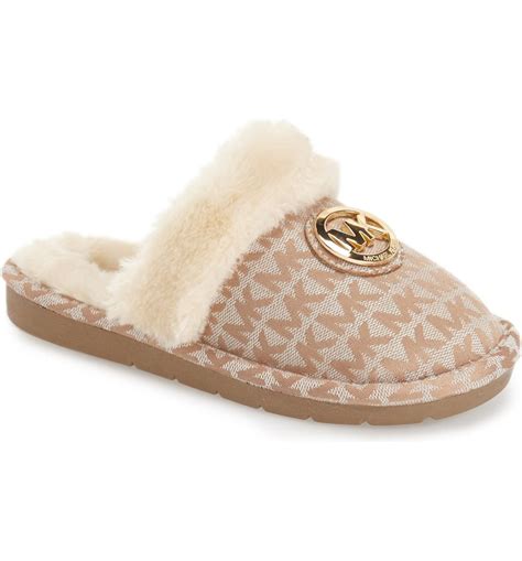 michael kors princess slippers|michael kors bedroom slippers.